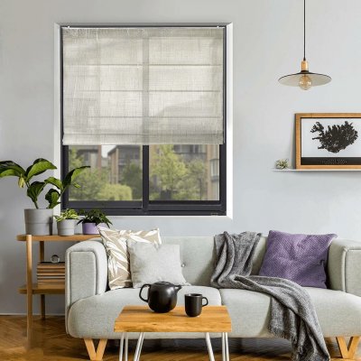 Roleta Římská, Moderno, Bílá, RM 002 , 60 x 60 cm – Hledejceny.cz