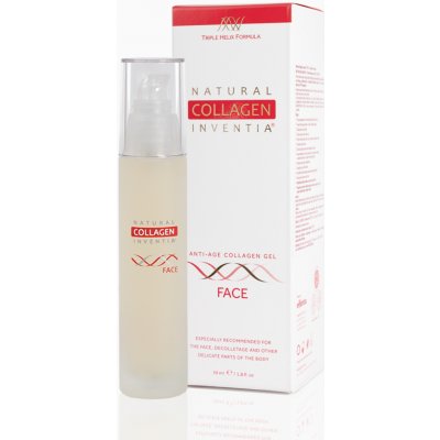 Inventia přírodní živý kolagen na obličej Face gel 50 ml – Hledejceny.cz