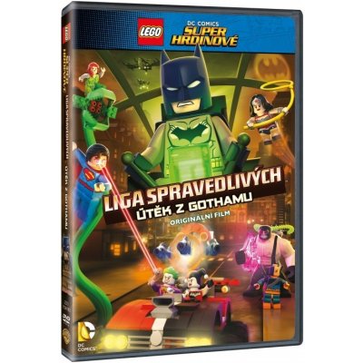 Lego DC Super hrdinové: Útěk z Gothamu DVD – Zboží Mobilmania