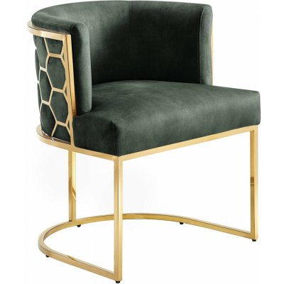 Interior DE Elegance zelená / zlatá samet ZDL47500 – Sleviste.cz