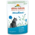 Almo Nature Sterilised treska 70 g – Hledejceny.cz
