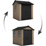 Keter Apex 7,5 x 7 Ashwood, s podlahou, 612046 – Hledejceny.cz
