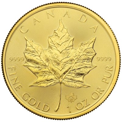 Royal Canadian Mint Maple Leaf zlatá mince 50 CAD stand 1 oz – Zboží Mobilmania