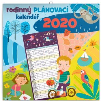 Nástěnný Rodinný plánovací 2020