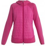 Icebreaker Wmns Merino Quantum Hybrid LS Zip Hoodie Electron Pink/Tempo – Zboží Dáma