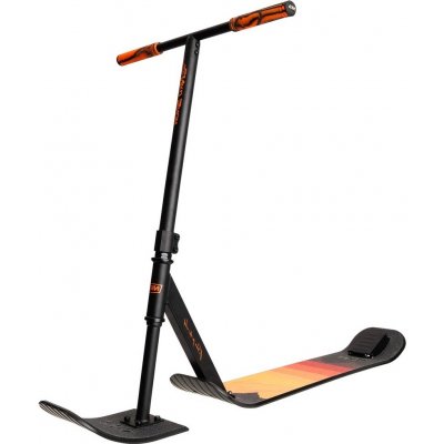NKD Snowscoot black/orange – Zboží Mobilmania