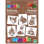 Magic papírové šablony na malování MALÁ ZVÍŘATA – Sleviste.cz