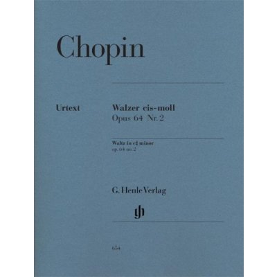 Waltz In C Sharp Minor Op.64 No.2 noty pro klavír – Zboží Mobilmania