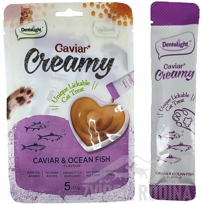 Dentalight Creamy oceánské ryby s kaviárem 5 x 10 g