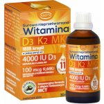 Asepta Vitamin D3 K2 MK7 s MCT olejem 30 ml – Hledejceny.cz