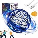 LÉTAJÍCÍ FIDGET SPINNER LED SVÍTÍ HRAČKA ROTUJÍCÍ KULIČKA S DÁLKOVÝM OVLÁDÁNÍM – Zboží Dáma