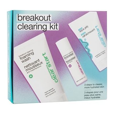 Dermalogica Clear Start Breakout Clearing Kit : čisticí pěna Clear Start Breakout Clearing Foaming Wash 75 ml + pleťové sérum Clear Start Breakout Clearing Booster 10 ml + pleťový gel Clear Start Cool – Zboží Mobilmania