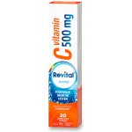Revital Cé vitamin 500 mg 20 šumivých tablet – Hledejceny.cz