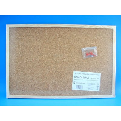OFFICE products Korková nástěnka 40 x 60 cm – Zboží Dáma