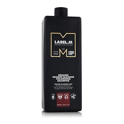label.m Organic Orange Blossom Volumising Shampoo 1000 ml – Zboží Mobilmania