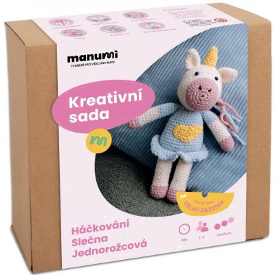 Manumi kreativní sada na háčkování slečna Jednorožcová – Hledejceny.cz