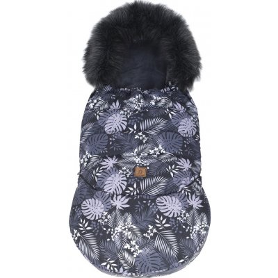 Mamo Tato Zimní COMBO 3v1 s kožešinkou, Palmy, 114 x 52 cm – Zboží Mobilmania