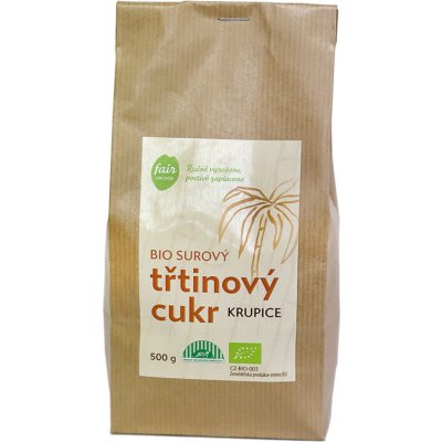 Fairobchod Bio třtinový cukr 500 g – Sleviste.cz