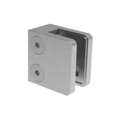 Hahn Steel Držák skla 30x30mm pro rovnou plochu, model 29 - nerez AISI 304, broušený – Zboží Mobilmania