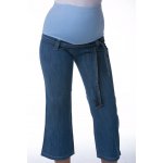 Těhotenské 3/4 kalhoty riflové 1S0258 modrá – Hledejceny.cz