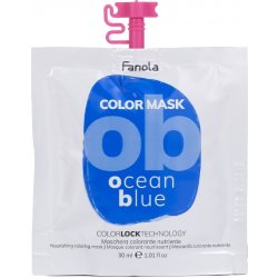 Fanola Color Mask barevné masky Ocean Blue modrá 30 ml
