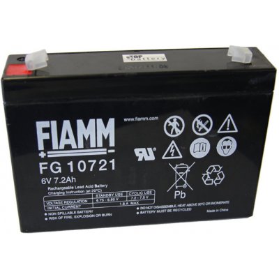 Fiamm FG10721 6V 7,2Ah – Zbozi.Blesk.cz