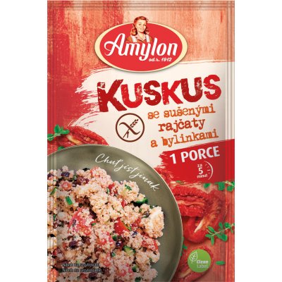 Amylon Kuskus se sušenými rajčaty a bylinkami bez lepku 50 g – Hledejceny.cz