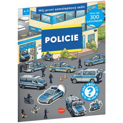Můj první samolepkový sešit policie – Zbozi.Blesk.cz