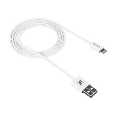 CANYON 8-pin Lightning - USB 2.0 kabel, bílá – Zbozi.Blesk.cz