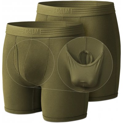 Calm B tmavě zelené 2pack – Hledejceny.cz