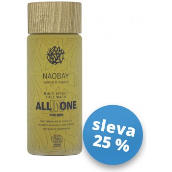 Naobay pleťový čistící gel pro muže 100 ml