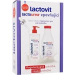 Lactovit Lactourea zpevňující tělové mléko pro velmi suchou pokožku 400 ml + zpevňující sprchový gel pro velmi suchou pokožku 500 ml – Zboží Mobilmania