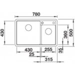 Blanco Legra 8 černá – Sleviste.cz