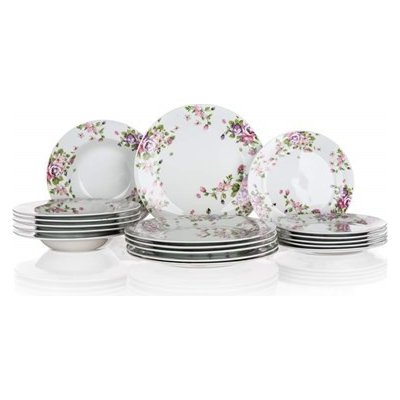Banquet Beauty jídelní sada 18 dílná – Zboží Dáma