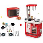 Smoby Set kuchyňka elektronická Bon Appetit s kávovarem a mikrovlnka Tefal Elec Micro Wave se zvukem a světlem – Hledejceny.cz