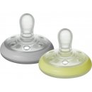 Tommee Tippee šidítko C2N silikon Natural Night 2ks 433484TT