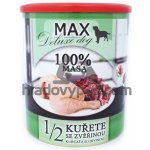 Max Deluxe Adult1/2 kuřete zvěřina 800 g – Sleviste.cz