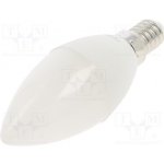 Toshiba LED LIGHTING DELS-CD444P714AE21 Žárovka LED bílá neutrální E14 230VAC 470lm 4,7W 180° 4000K – Zboží Mobilmania