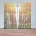 Sablio Záclony Vodopád: 2ks 150x250cm – Hledejceny.cz
