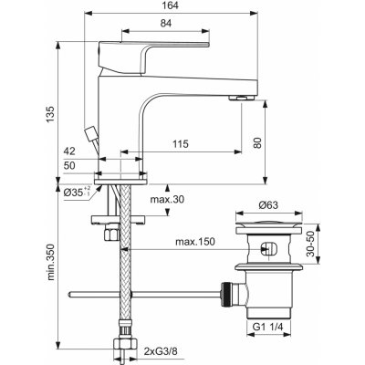 Ideal Standard Cerafine BC685AA – Hledejceny.cz