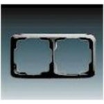 ABB 3901A-B20 N Rámeček dvojnásobný, vodorovný, černá – Hledejceny.cz