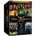 Piráti z Karibiku 1-5 DVD – Zbozi.Blesk.cz