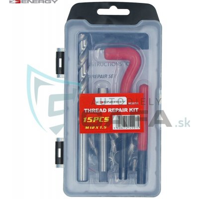 ENERGY Sada na opravu závitů M12x1,5 15 prvků NE00791 – Zboží Dáma