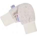 Little Angel Rukavice podšité kojenecké Outlast krémová barevné tečky/bílá káva – Zboží Dáma