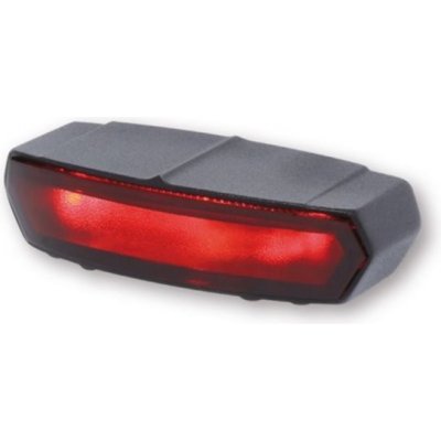 SHIN YO LED moto zadí světlo LIGHT GUIDE černé – Hledejceny.cz