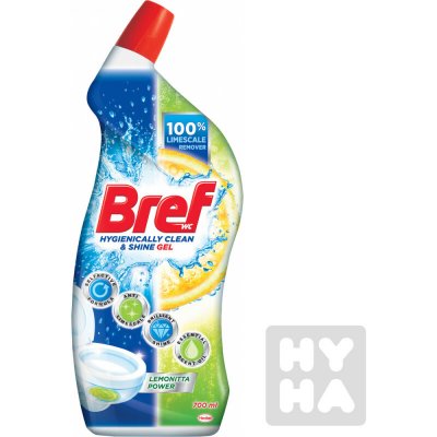Bref Hygiene Gel WC čistič Lemonitta Power 700 ml – Hledejceny.cz