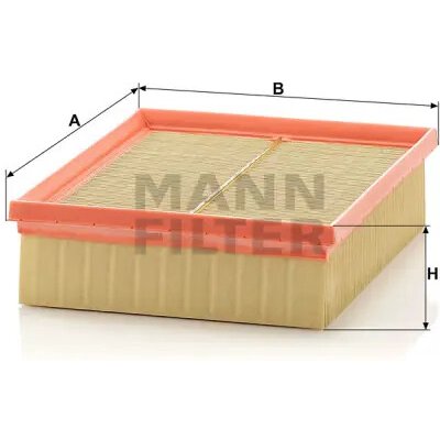 MANN FILTER Vzduchový filtr C 22 120 – Hledejceny.cz