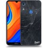 Pouzdro a kryt na mobilní telefon Huawei Picasee silikonové Huawei Y6S - Black marble čiré