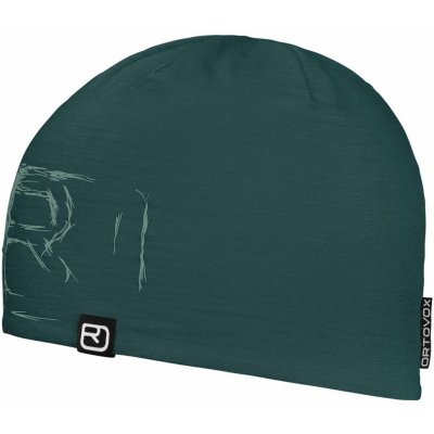 Ortovox 120 Tec Logo beanie dark pacific – Zboží Mobilmania
