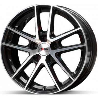 Platin P73 6x15 4x100 ET38 black – Zboží Mobilmania